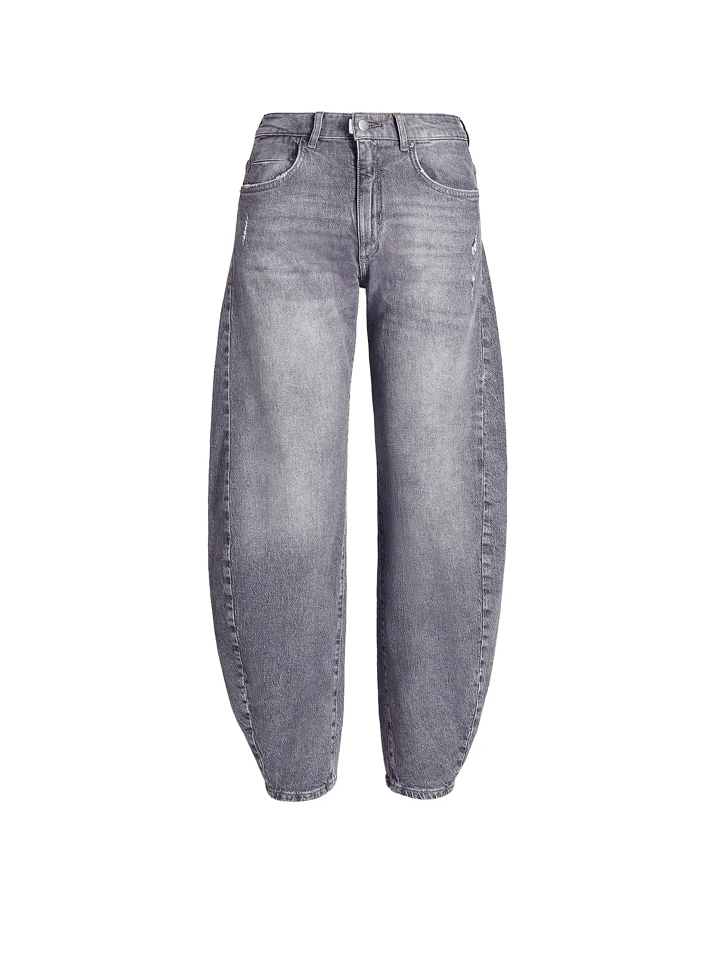 PNTS | Jeans Balloon Fit 05_THE O SHAPE | hellgrau